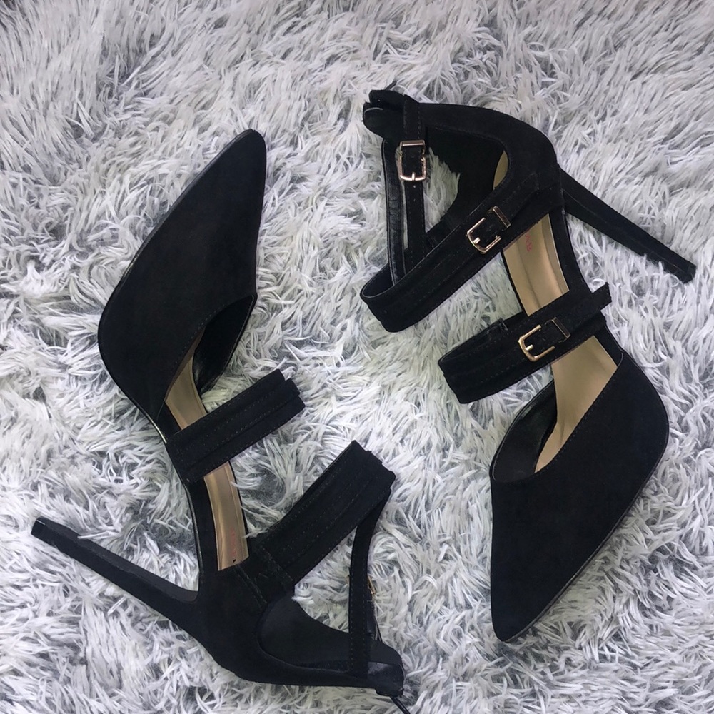 Black heels